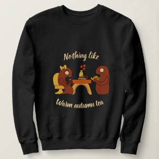 Niets als warme herfstthee monsters trui