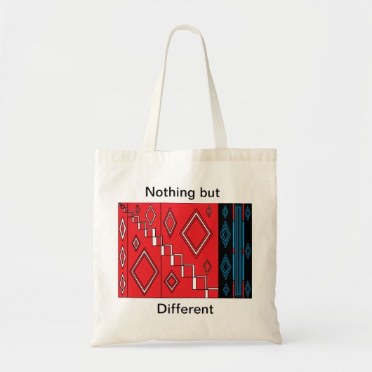 Niets anders dan anders. tote bag (Voorkant)