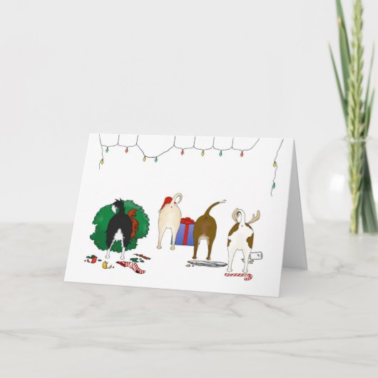 Niets anders dan een Chihuahua Kerstmis Feestdagen Kaart (Voorkant)