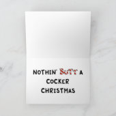 Niets anders dan een cocktail kerst feestdagen kaart (Binnen)