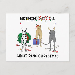 Niets anders dan een Deen Kerstmis Feestdagenkaart