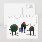 Niets anders dan een kerstlab feestdagenkaart (Voorkant / Achterkant)
