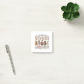 Niets anders dan een vrolijk kerstfeest post-it® notes (Kantoor)