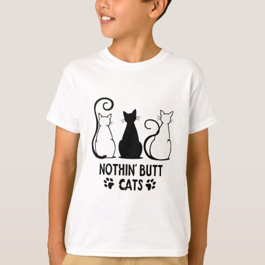 Niets anders dan katten t-shirt (Voorkant)