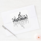 Niets anders dan Treble Music Lovers Stickers (Envelop)