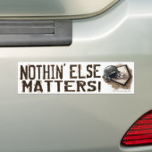Niets Anders Doet Er Toe! Bumpersticker (Op auto)