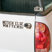 Niets Anders Doet Er Toe! Bumpersticker (Op Truck)