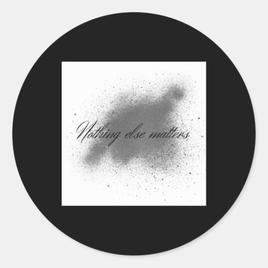 Niets anders is Sticker 1 (Voorkant)