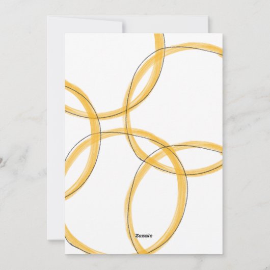 Niets anders is van belang voor de vakantiekaart feestdagenkaart (Achterkant)