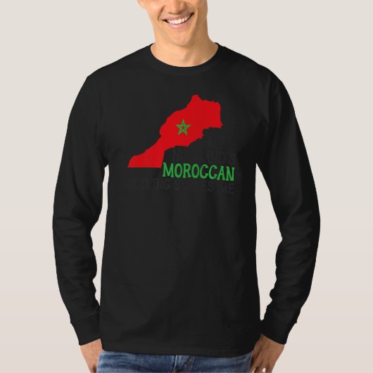 Niets beangstigt me de Marokkaanse vrouw van mijn  T-shirt (Voorkant)