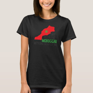 Niets beangstigt me de Marokkaanse vrouw van mijn T-shirt