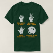 Niets Beats Bowling T-shirt (Design voorkant)