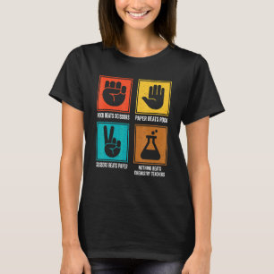 Niets beats Chemistry Teacher Chemical Science E T-shirt