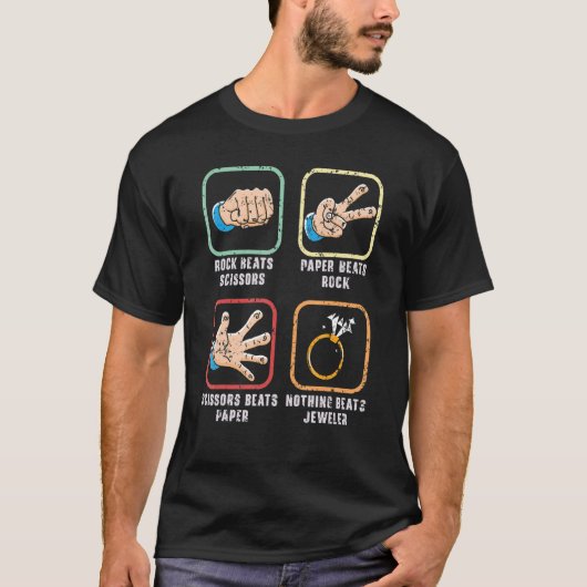 Niets beats Jeweler Maker Goldsmith T-shirt (Voorkant)
