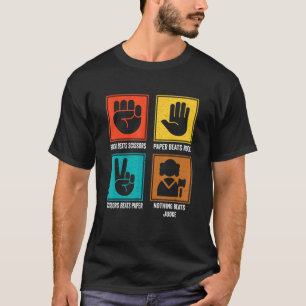 Niets beats rechter Cool Arbitrator Jury Justice L T-shirt