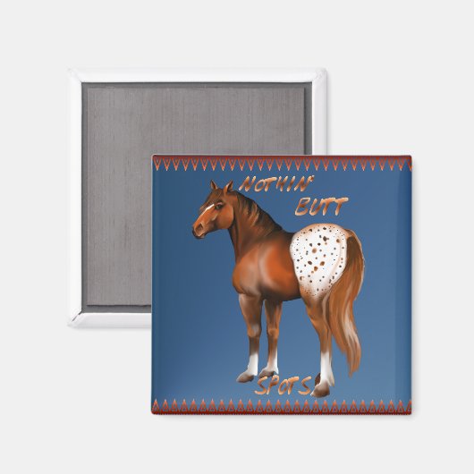 Niets beet vlekken magneet (Voorkant / Achterkant)