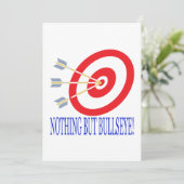 Niets behalve Bullseye Kaart (Staand voorkant)