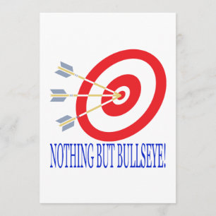 Niets behalve Bullseye Kaart