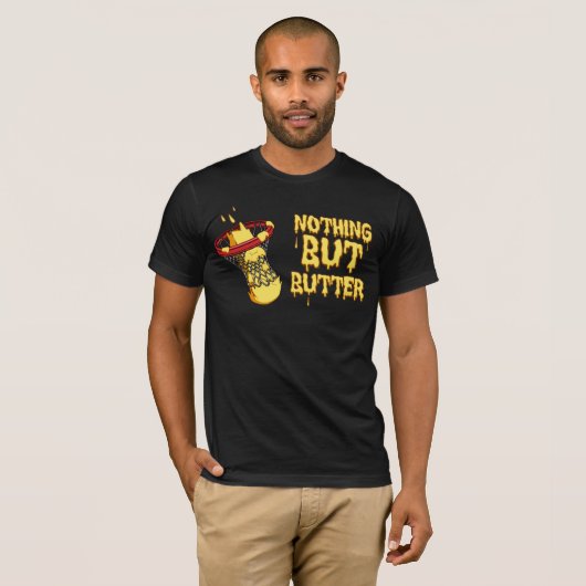 Niets behalve Butter T-shirt (Voorkant volledig)