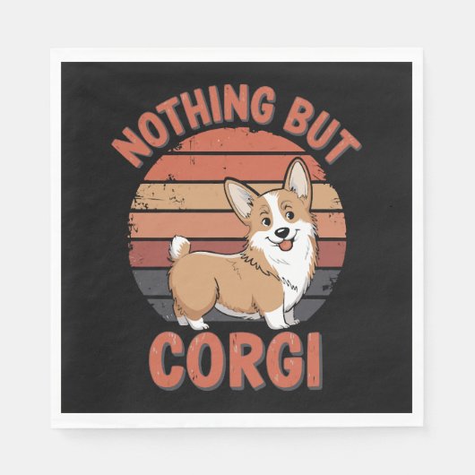Niets behalve Corgi Servet (Voorkant)