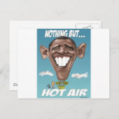 Niets behalve Hot Air Obama-ballon Briefkaart (Voorkant / Achterkant)