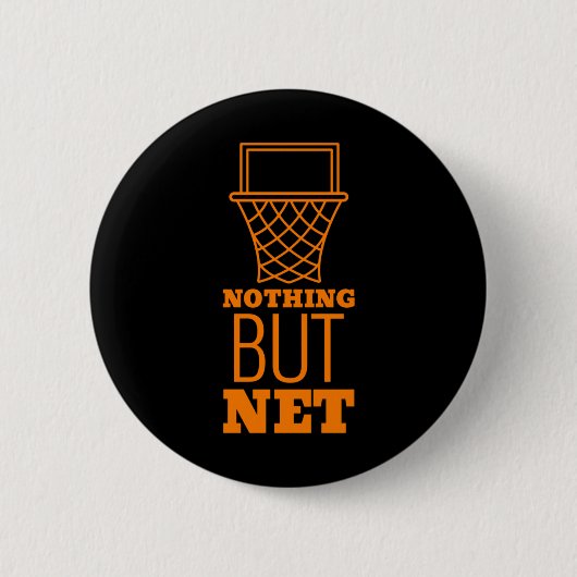 Niets behalve Netto Ronde Button 5,7 Cm (Voorkant)