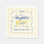 Niets beter dan een baby shower servet (Voorkant)