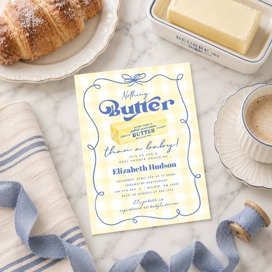 Niets beter dan een babyshower kaart