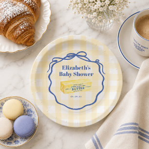 Niets beter dan een babyshower papieren bordje