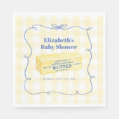Niets beter dan een babyshower servet (Voorkant)