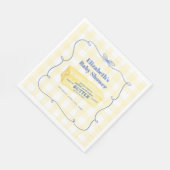 Niets beter dan een babyshower servet (Hoek)