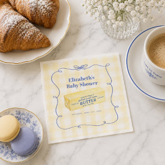 Niets beter dan een babyshower servet
