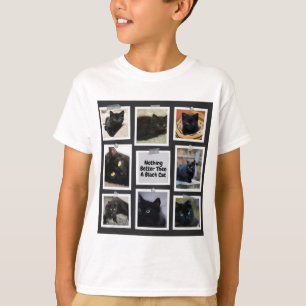 Niets beter dan een zwarte kat t-shirt