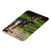 Niets beters dan een Duitse Shepherd Dog Magneet (Linkerzijde)
