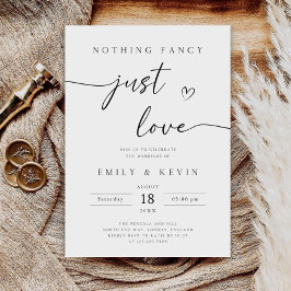 Niets bijzonders, gewoon een liefdesuitnodiging, E Kaart