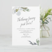 Niets bijzonders gewoon koele aquarel bloemen kaart (Staand voorkant)