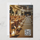 Niets bijzonders gewoon lief lantaarns & lichten T Kaart (Achterkant)