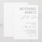 Niets bijzonders, gewoon lief minimalistisch schri kaart (Voorkant / Achterkant)