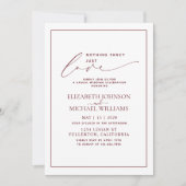 Niets bijzonders gewoon liefde Bourgogne informeel Kaart (Voorkant)