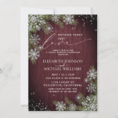 Niets bijzonders gewoon liefde Burgundy Hout Casua Kaart (Voorkant)