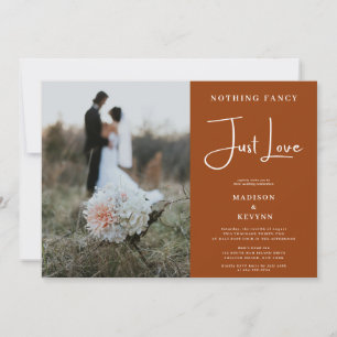 Niets bijzonders, gewoon liefde Elopement Foto Uit Kaart