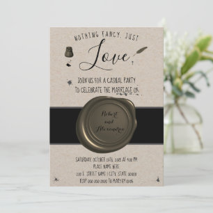 Niets bijzonders, gewoon liefde Elopement Pen & In Kaart