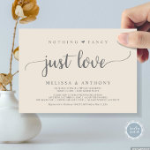 Niets bijzonders, gewoon liefde, elopement, rustie kaart