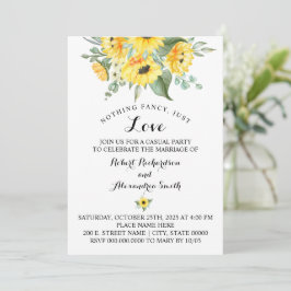 Niets bijzonders, gewoon liefde Elopement Zonneblo Kaart