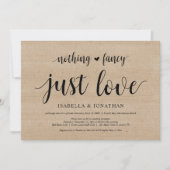 Niets bijzonders, gewoon liefde, hout, weggelopen  kaart (Voorkant)