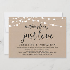 Niets bijzonders, gewoon liefde, romantische trouw kaart