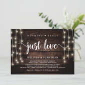 Niets bijzonders, gewoon liefde, String Lights Elo Kaart (Staand voorkant)