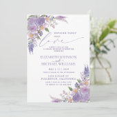 Niets bijzonders gewoon liefde Syringa lavendel fo Kaart (Staand voorkant)