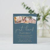 Niets bijzonders, gewoon liefde. Trouwannouncement (Staand voorkant)