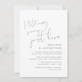 Niets bijzonders, gewoon liefde, trouwen met zijn kaart (Voorkant)